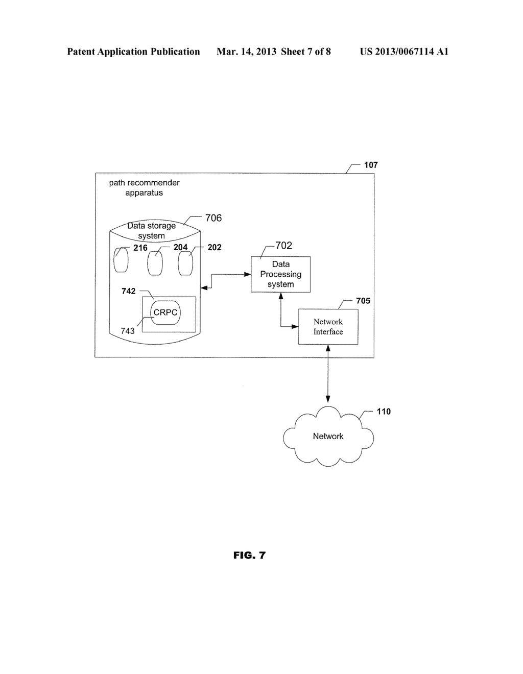 Apparatuses and Methods For Recommending a Path Through an Information     Space - diagram, schematic, and image 08