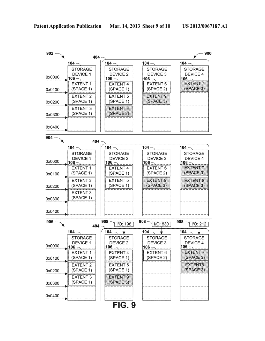 ALLOCATION STRATEGIES FOR STORAGE DEVICE SETS - diagram, schematic, and image 10