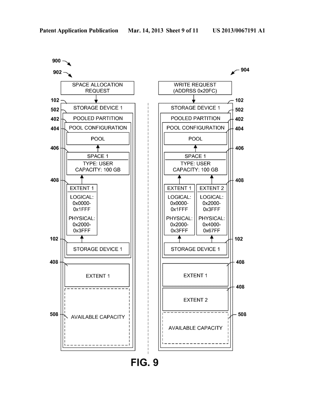 POOLED PARTITION LAYOUT AND REPRESENTATION - diagram, schematic, and image 10