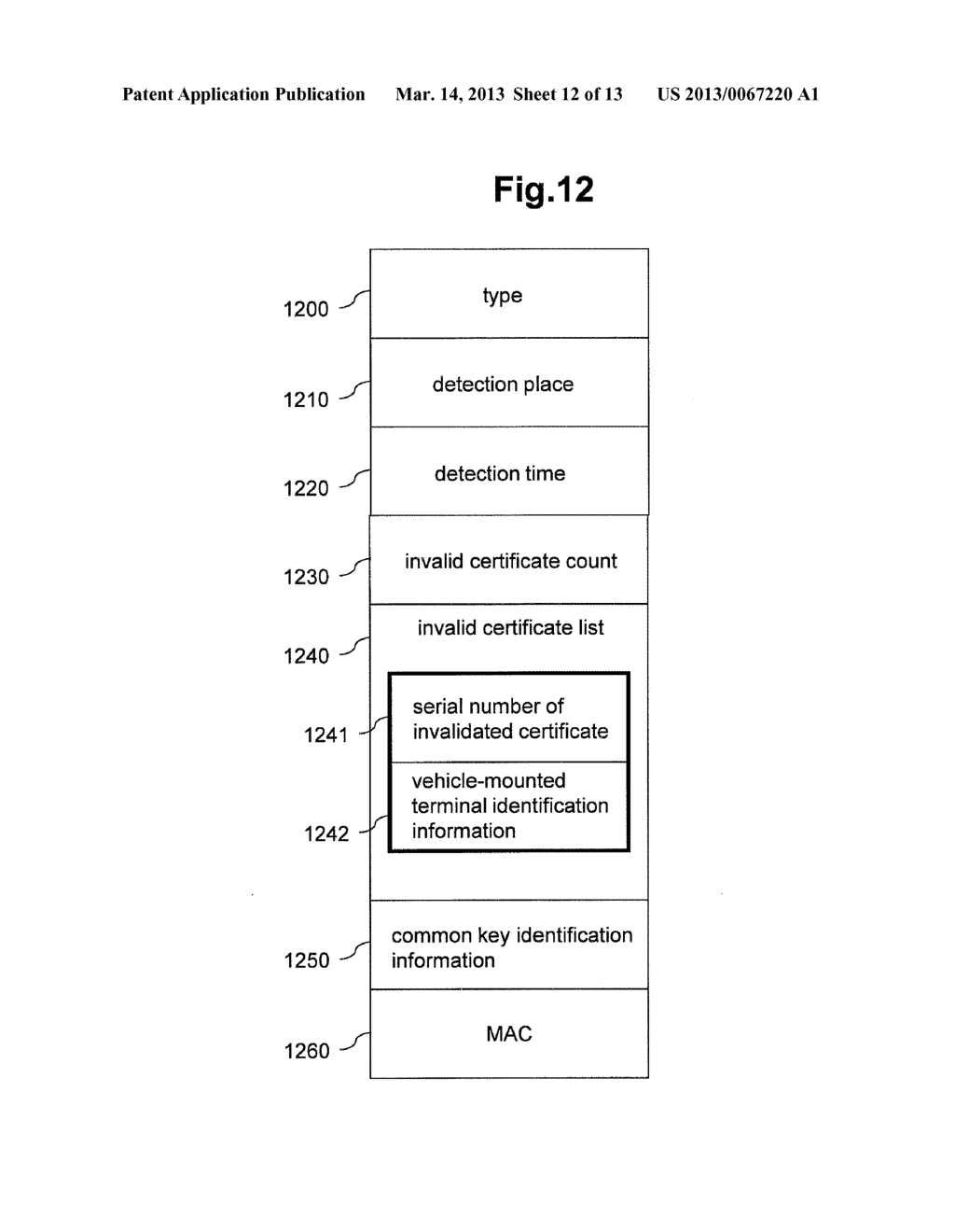 COMMUNICATION SYSTEM, VEHICLE-MOUNTED TERMINAL, ROADSIDE DEVICE - diagram, schematic, and image 13