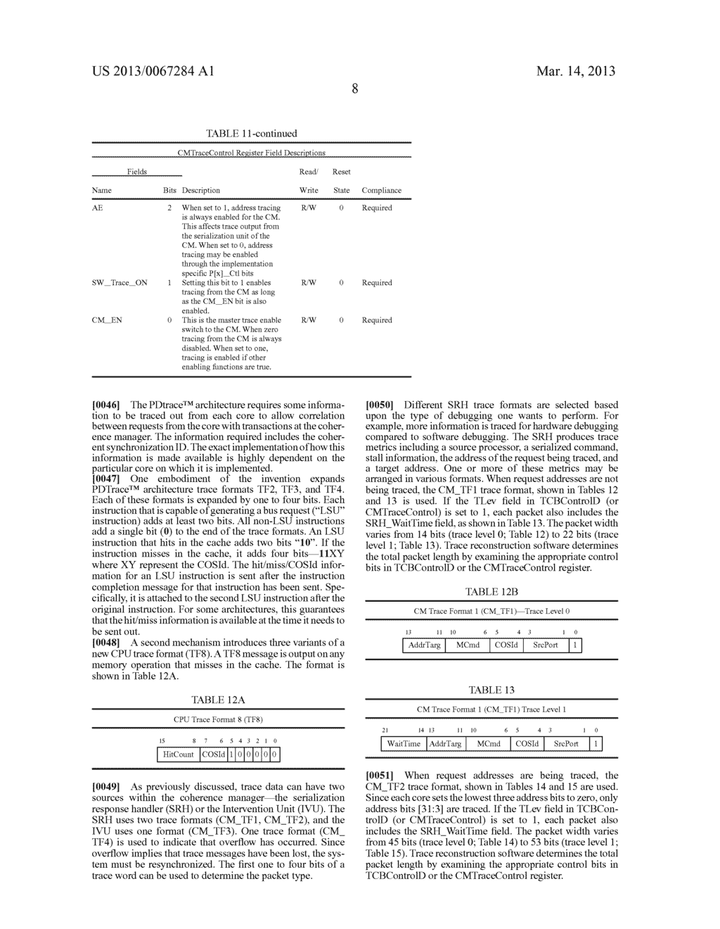 Apparatus and Method for Low Overhead Correlation of Multi-Processor Trace     Information - diagram, schematic, and image 14