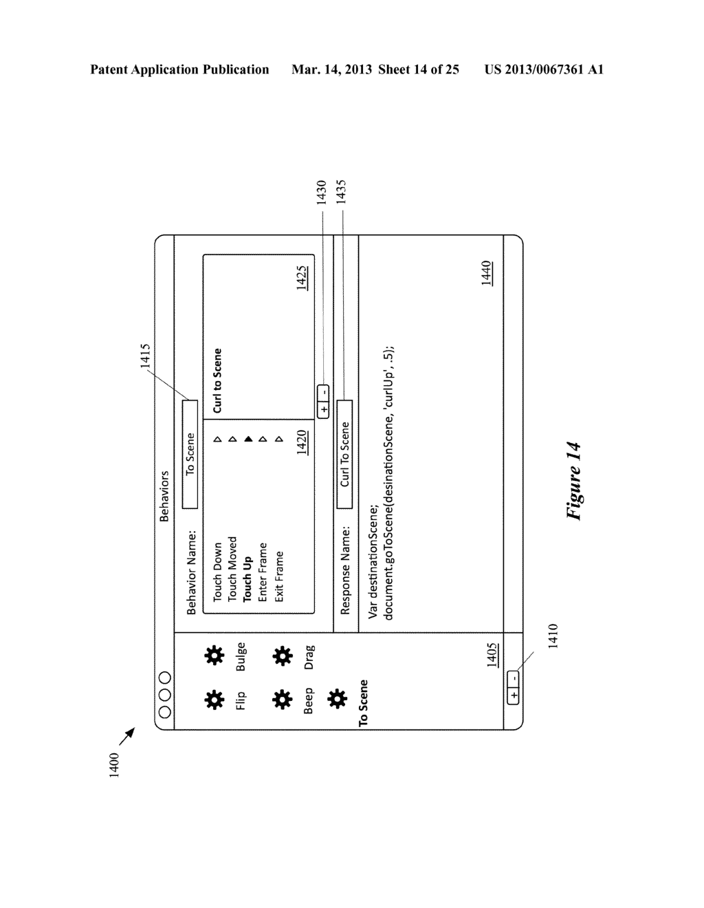 Conformance Protocol for Heterogeneous Abstractions for Defining User     Interface Behaviors - diagram, schematic, and image 15