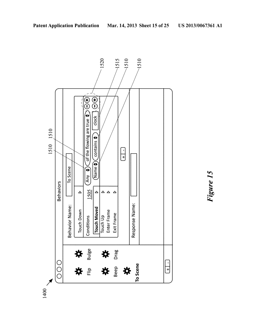 Conformance Protocol for Heterogeneous Abstractions for Defining User     Interface Behaviors - diagram, schematic, and image 16