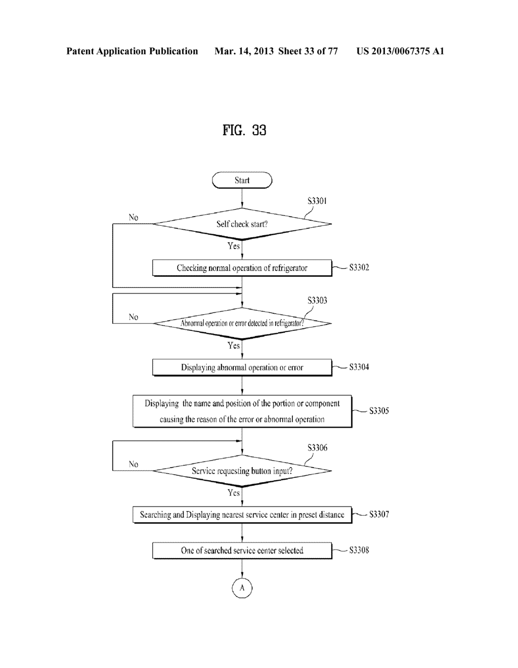 REFRIGERATOR INCLUDING A TERMINAL, AND METHOD FOR CONTROLLING SAME - diagram, schematic, and image 34