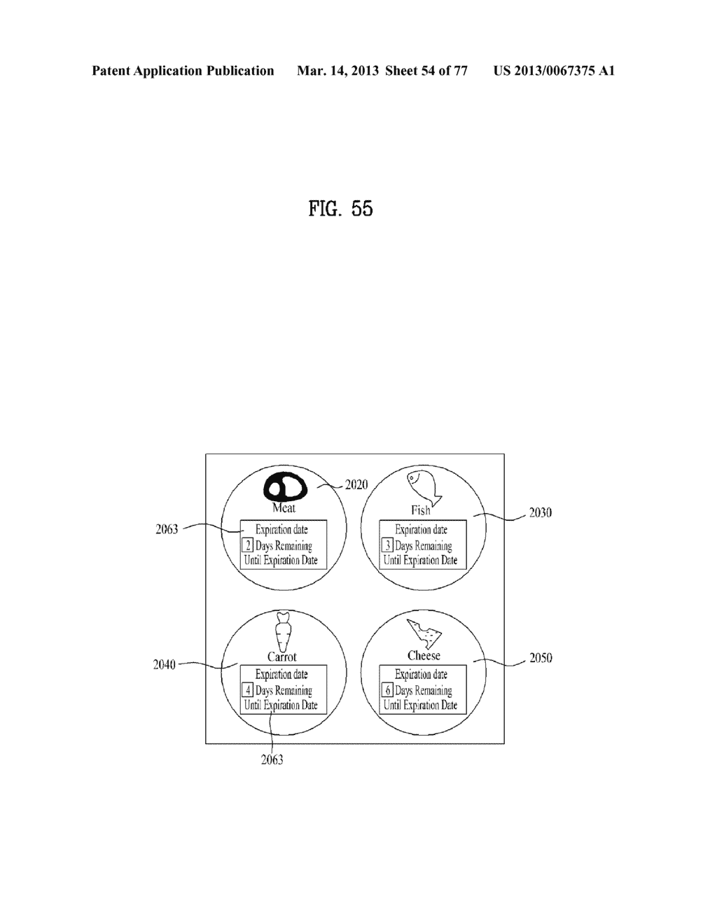 REFRIGERATOR INCLUDING A TERMINAL, AND METHOD FOR CONTROLLING SAME - diagram, schematic, and image 55