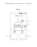 DEVICE AND METHOD FOR PROVIDING SHORTCUT IN A LOCKED SCREEN diagram and image