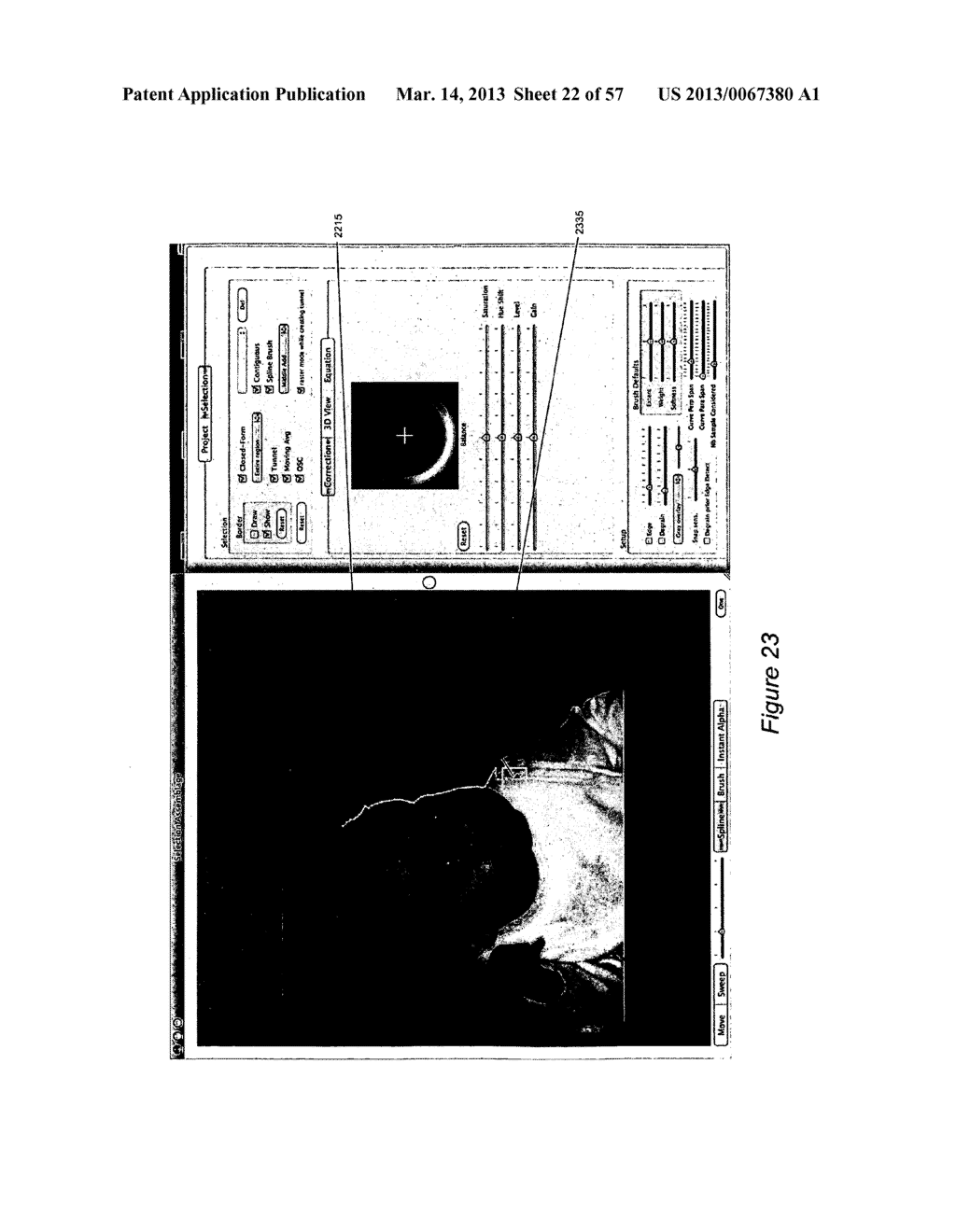 TOOLS FOR SELECTING A SECTION OF INTEREST WITHIN AN IMAGE - diagram, schematic, and image 23