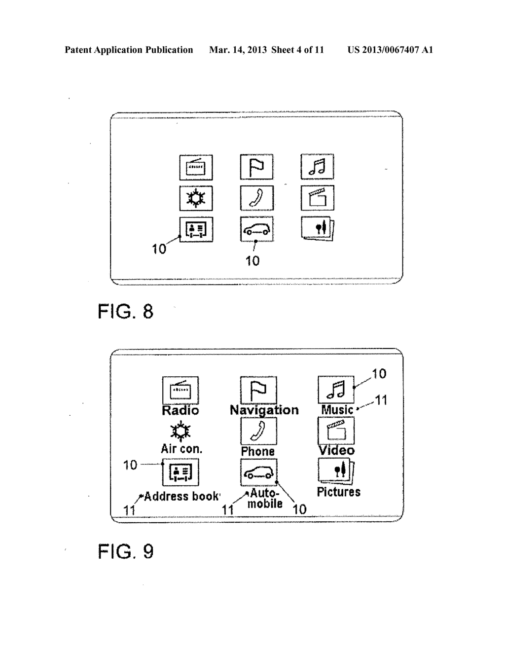 METHOD AND DEVICE FOR PROVIDING A USER INTERFACE - diagram, schematic, and image 05