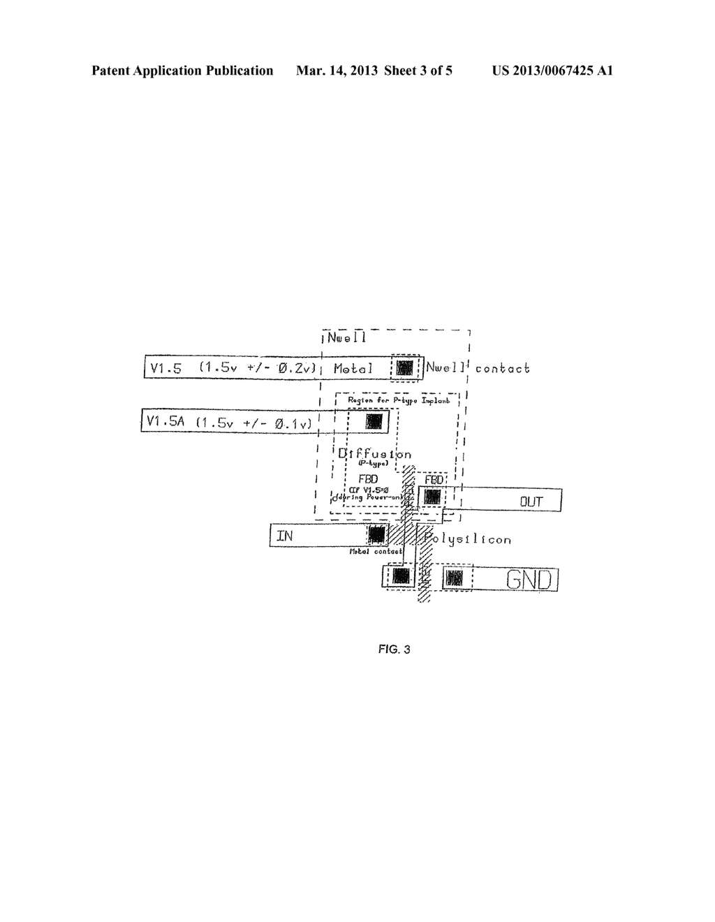 IDENTIFYING PARASITIC DIODE(S) IN AN INTEGRATED CIRCUIT PHYSICAL DESIGN - diagram, schematic, and image 04