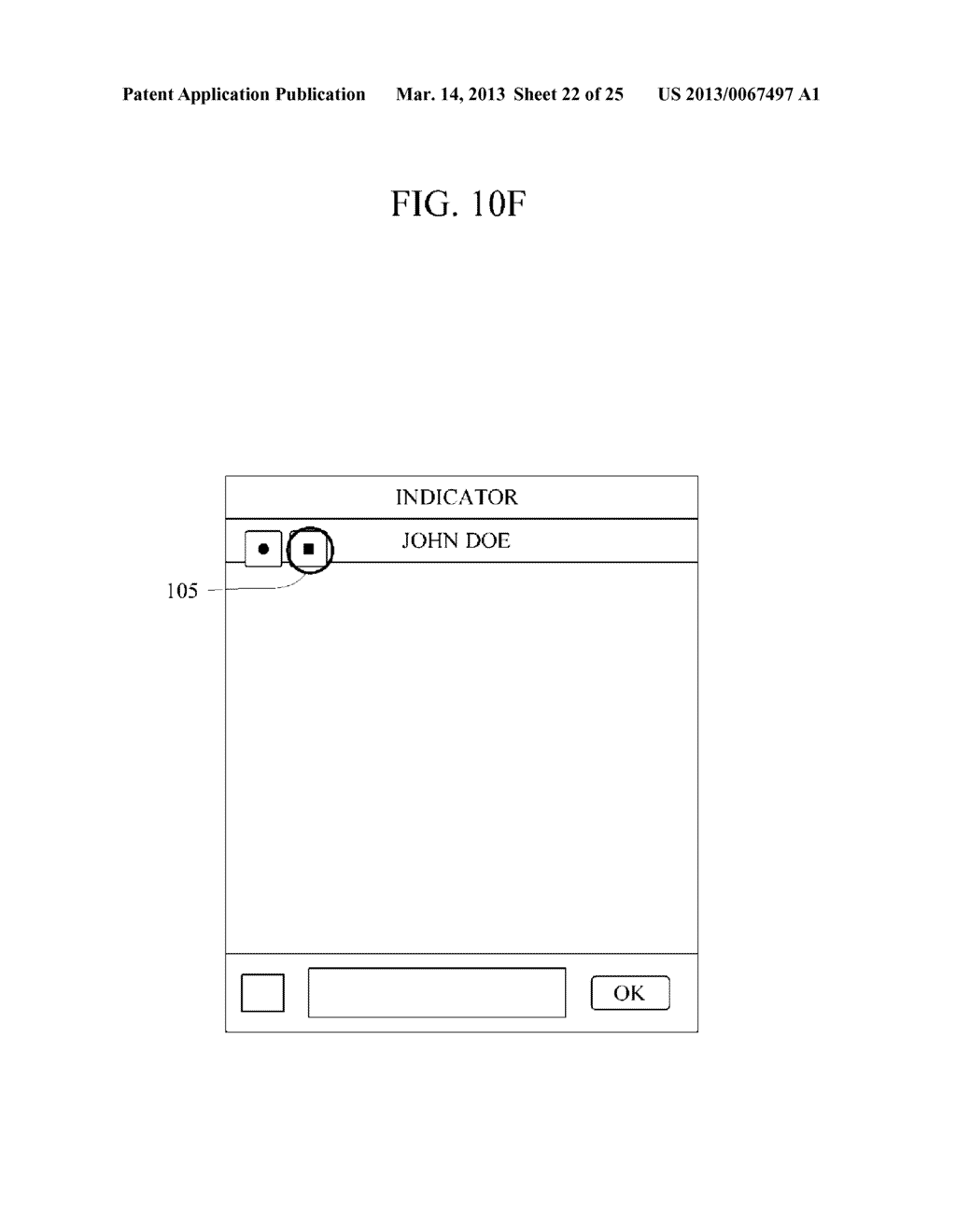 APPARATUS AND METHOD FOR SETTING A USER-DEFINED PATTERN FOR AN APPLICATION - diagram, schematic, and image 23