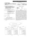 SYSTEMS AND/OR METHODS FOR DISTRIBUTING ADVERTISEMENTS FROM A CENTRAL     ADVERTISEMENT NETWORK TO A PERIPHERAL DEVICE VIA A LOCAL ADVERTISEMENT     SERVER diagram and image