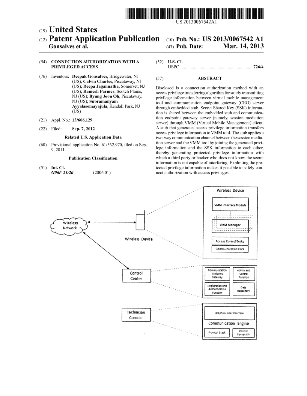 Connection authorization with a privileged access - diagram, schematic, and image 01