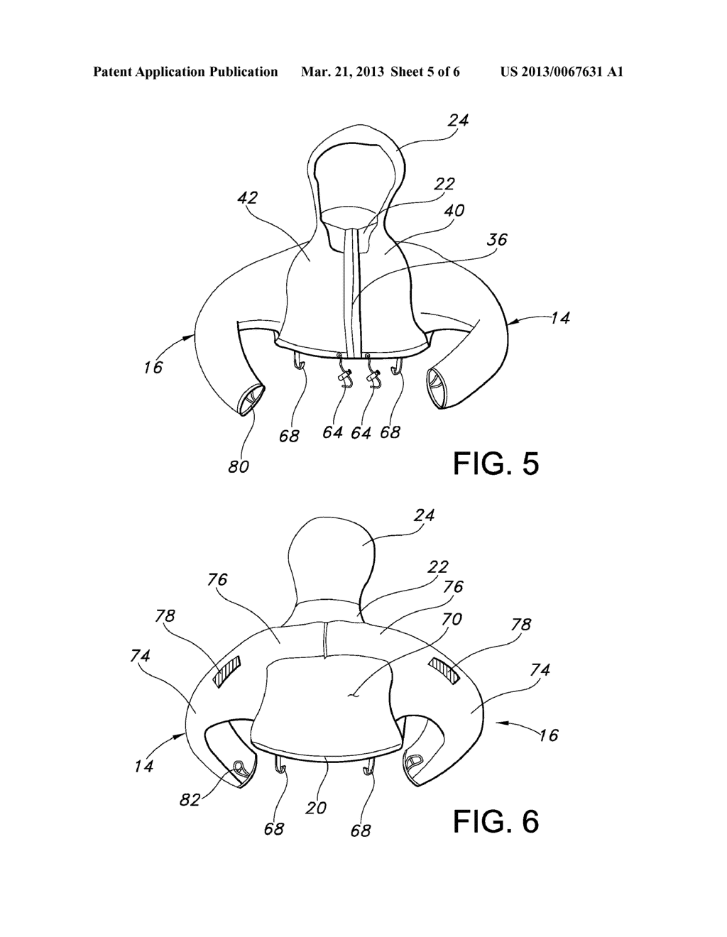 STOWABLE JACKET - diagram, schematic, and image 06