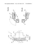 FULLY CONCEALED HINGE WITH INTEGRATED CLOSING DEVICE FOR DOORS AND/OR     OPENABLE FURNITURE PARTS diagram and image