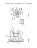 FULLY CONCEALED HINGE WITH INTEGRATED CLOSING DEVICE FOR DOORS AND/OR     OPENABLE FURNITURE PARTS diagram and image