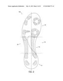 Cut Step Traction Element Arrangement For An Article Of Footwear diagram and image