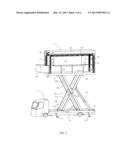 Mobile Truck-Mounted Performance Stage on a Hydraulic Lift diagram and image