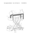 Mobile Truck-Mounted Performance Stage on a Hydraulic Lift diagram and image