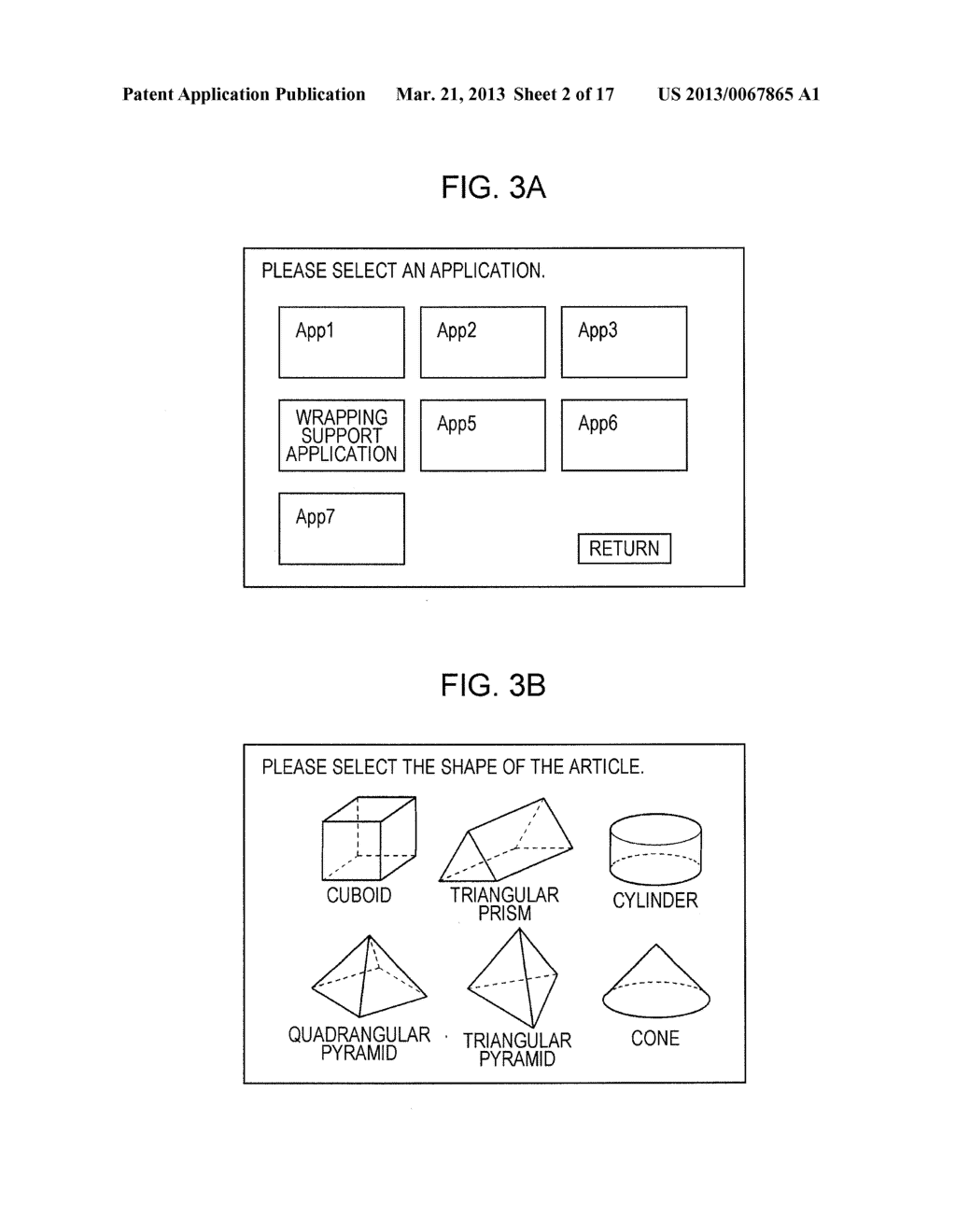 WRAPPING SUPPORT APPARATUS, COMPUTER READABLE MEDIUM, WRAPPING MATERIAL,     AND WRAPPING SUPPORT METHOD - diagram, schematic, and image 03