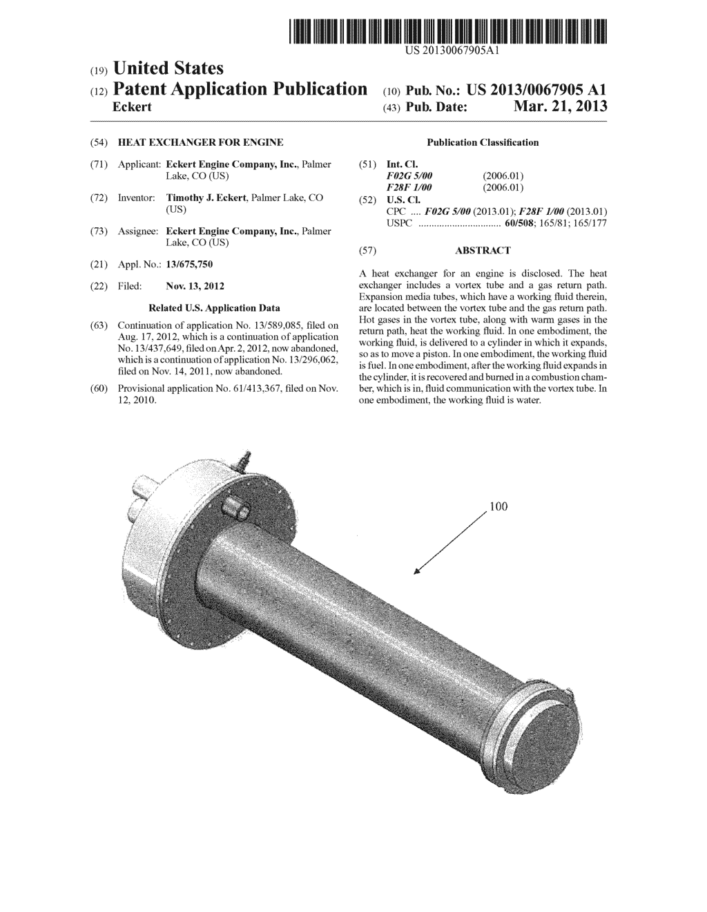 Heat Exchanger for Engine - diagram, schematic, and image 01