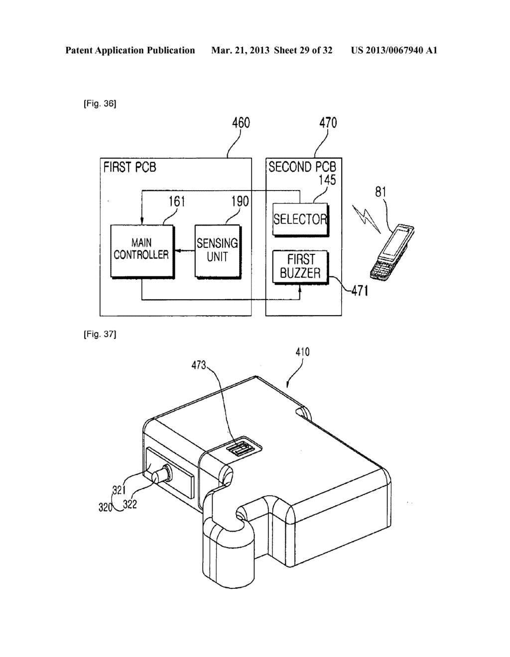 REFRIGERATOR AND DIAGNOSTIC SYSTEM FOR THE SAME - diagram, schematic, and image 30