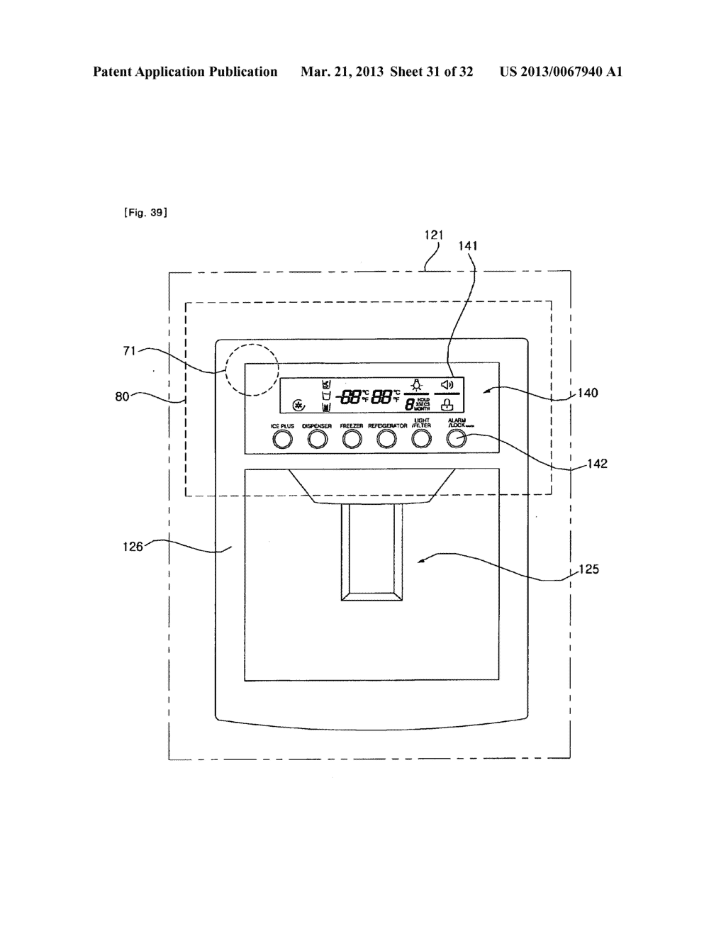 REFRIGERATOR AND DIAGNOSTIC SYSTEM FOR THE SAME - diagram, schematic, and image 32