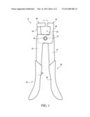 Electrical Connector Crimping Plier Tool diagram and image