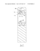 BICYCLE CRANK ARM AND INSERT THEREFORE diagram and image