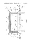 Low profile discharge gate assembly for a railroad hopper car diagram and image