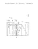 Low profile discharge gate assembly for a railroad hopper car diagram and image