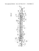 Low profile discharge gate assembly for a railroad hopper car diagram and image