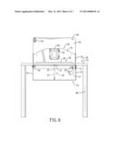 DESK BOARD RAISING APPARATUS diagram and image