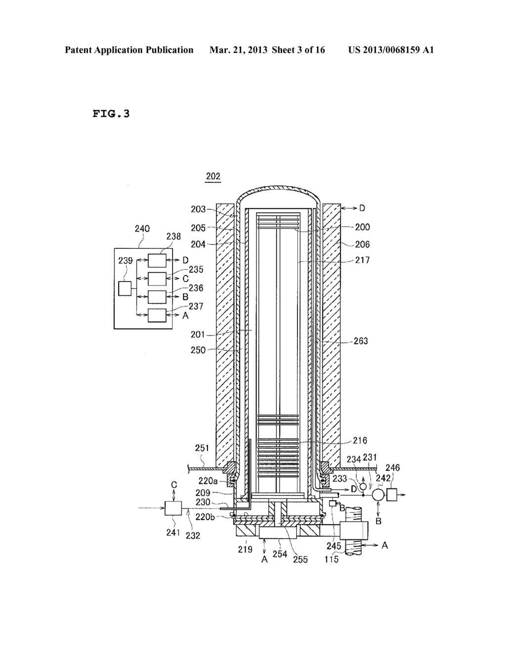 Manufacturing Method of Semiconductor Device and Substrate Processing     Apparatus - diagram, schematic, and image 04