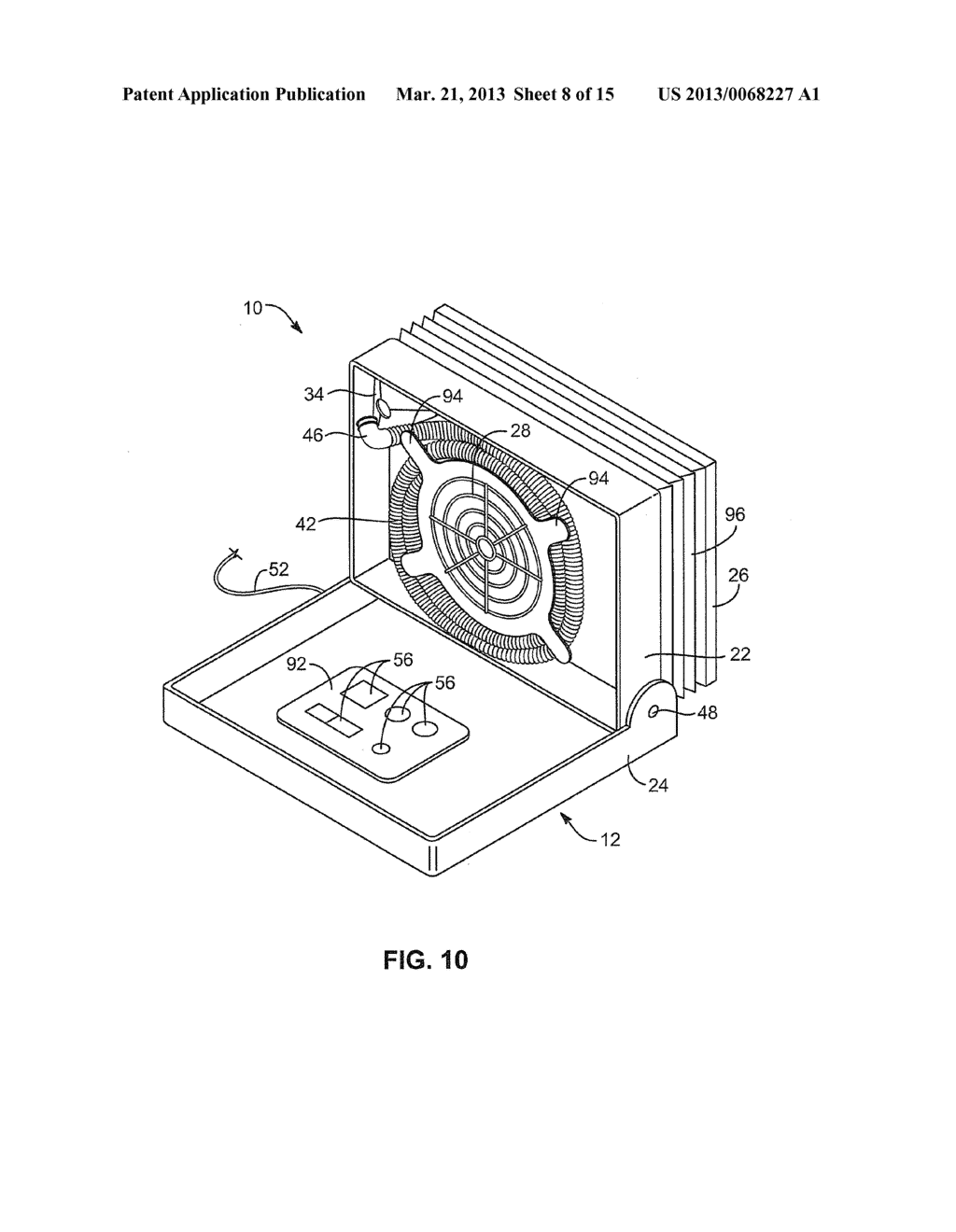 COMPACT CONTINUOUS POSITIVE AIRWAY PRESSURE APPARATUS AND METHOD - diagram, schematic, and image 09