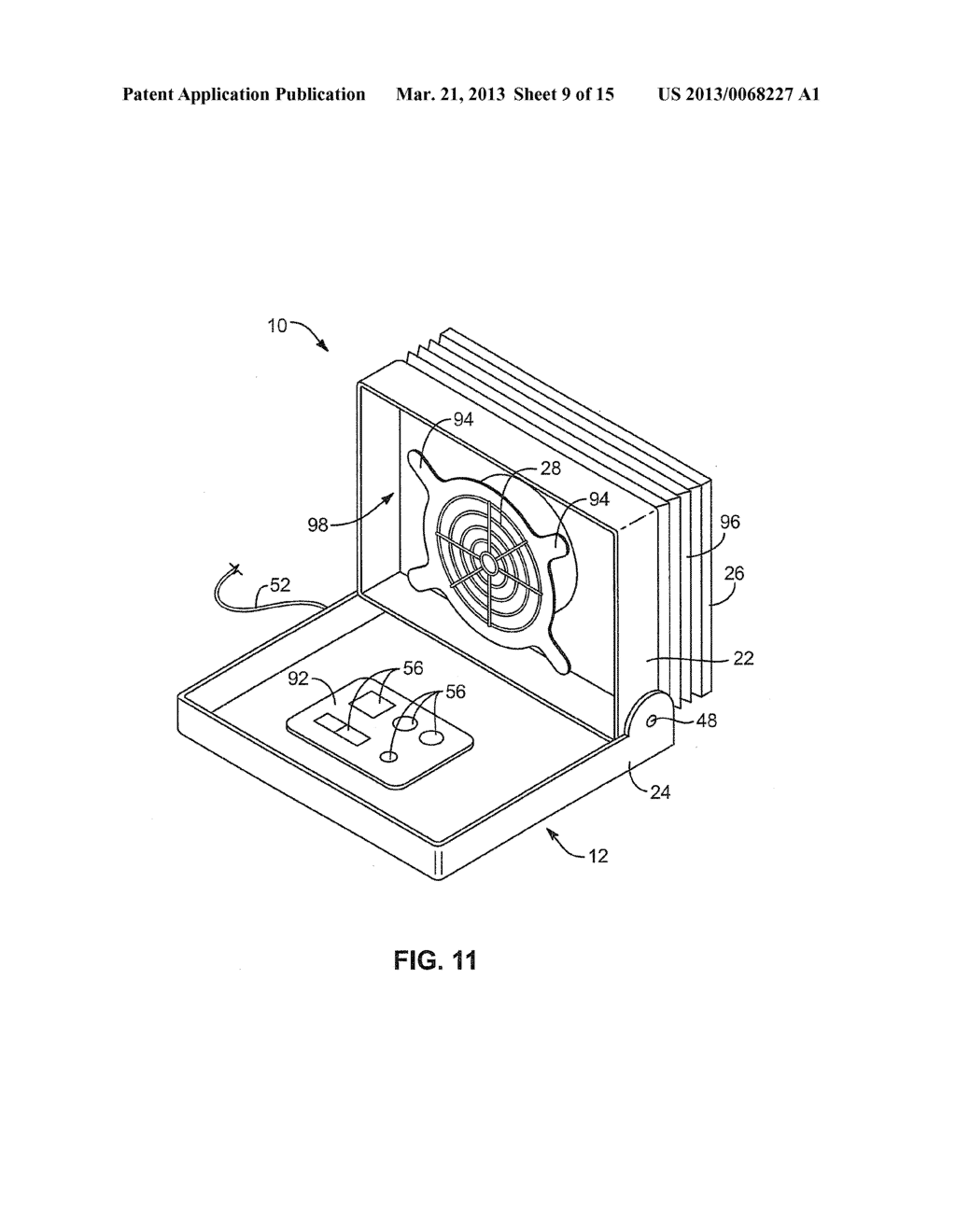 COMPACT CONTINUOUS POSITIVE AIRWAY PRESSURE APPARATUS AND METHOD - diagram, schematic, and image 10