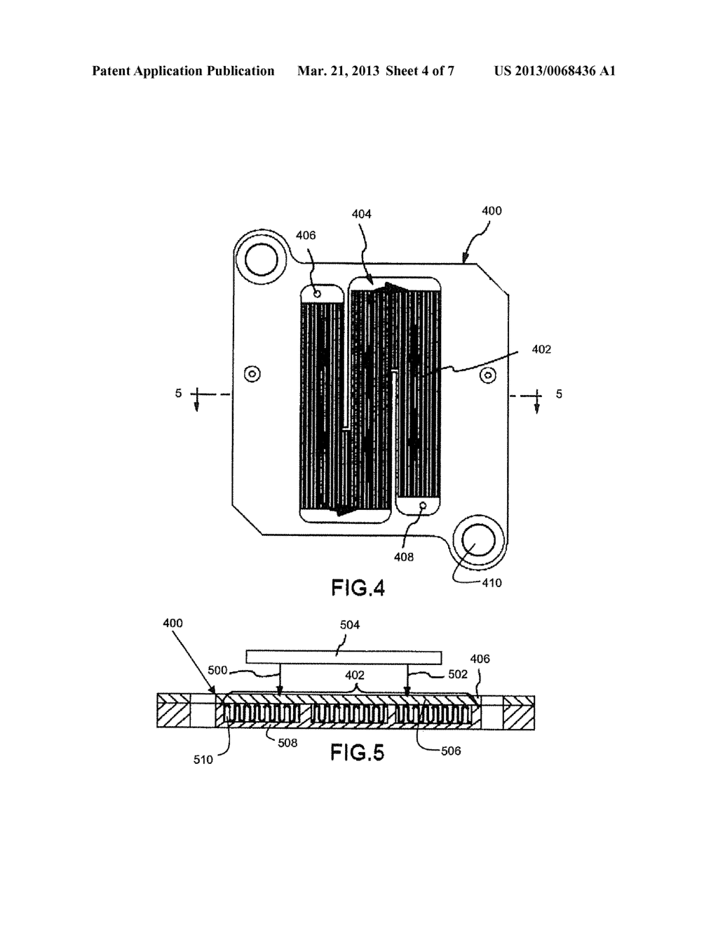 SCALEABLE PARALLEL FLOW MICRO-CHANNEL HEAT EXCHANGER AND METHOD FOR     MANUFACTURING SAME - diagram, schematic, and image 05