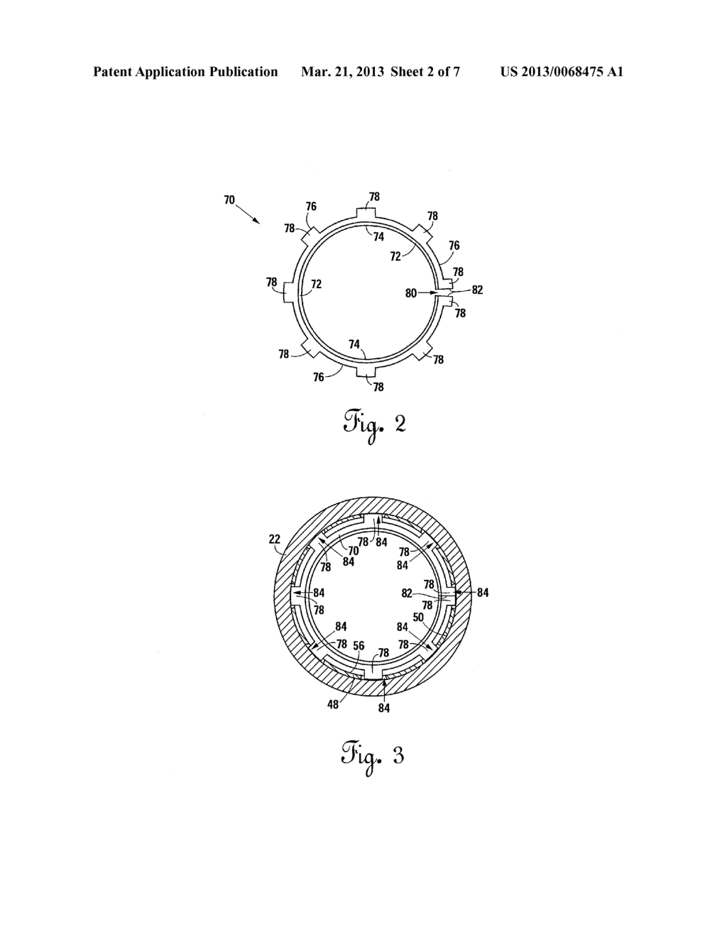 Multistage Production System Incorporating Valve Assembly With Collapsible     or Expandable C-Ring - diagram, schematic, and image 03