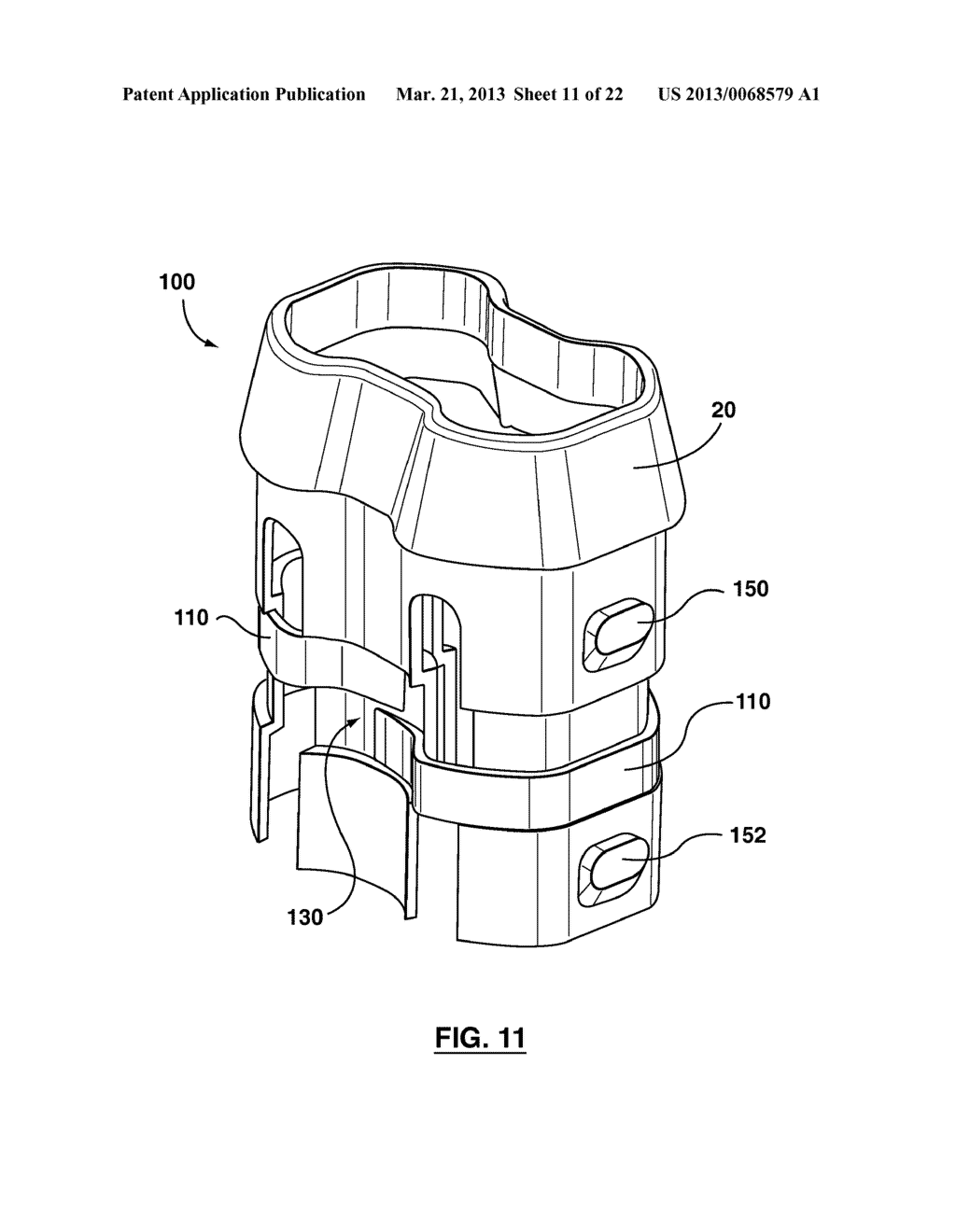 TELESCOPING LUGGAGE HANDLE AND STABILIZER - diagram, schematic, and image 12