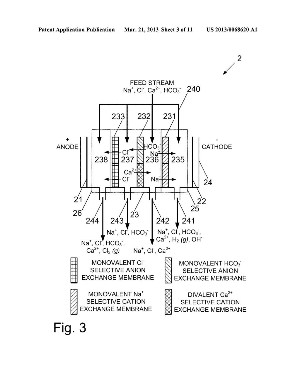 ELECTRODIALYSIS METHOD AND APPARATUS FOR PASSIVATING SCALING SPECIES - diagram, schematic, and image 04