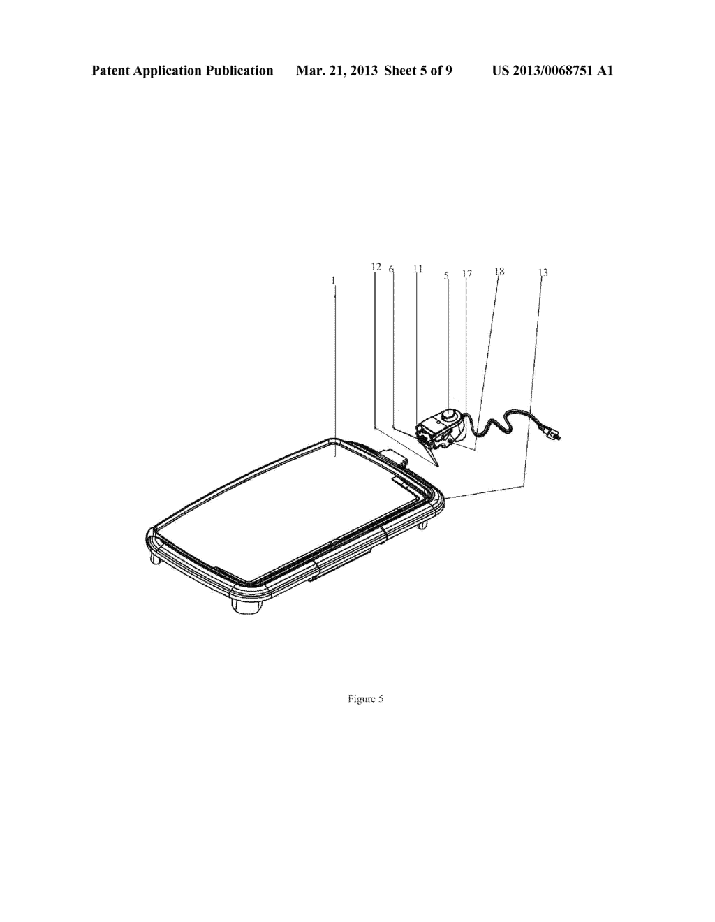 COOKING APPLIANCE WITH DETACHABLE POWER AND THERMOSTAT UNIT - diagram, schematic, and image 06