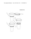 CUP LID WITH INTEGRATED CONTAINER diagram and image