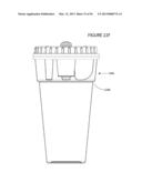 CUP LID WITH INTEGRATED CONTAINER diagram and image