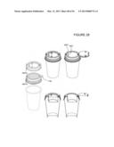 CUP LID WITH INTEGRATED CONTAINER diagram and image