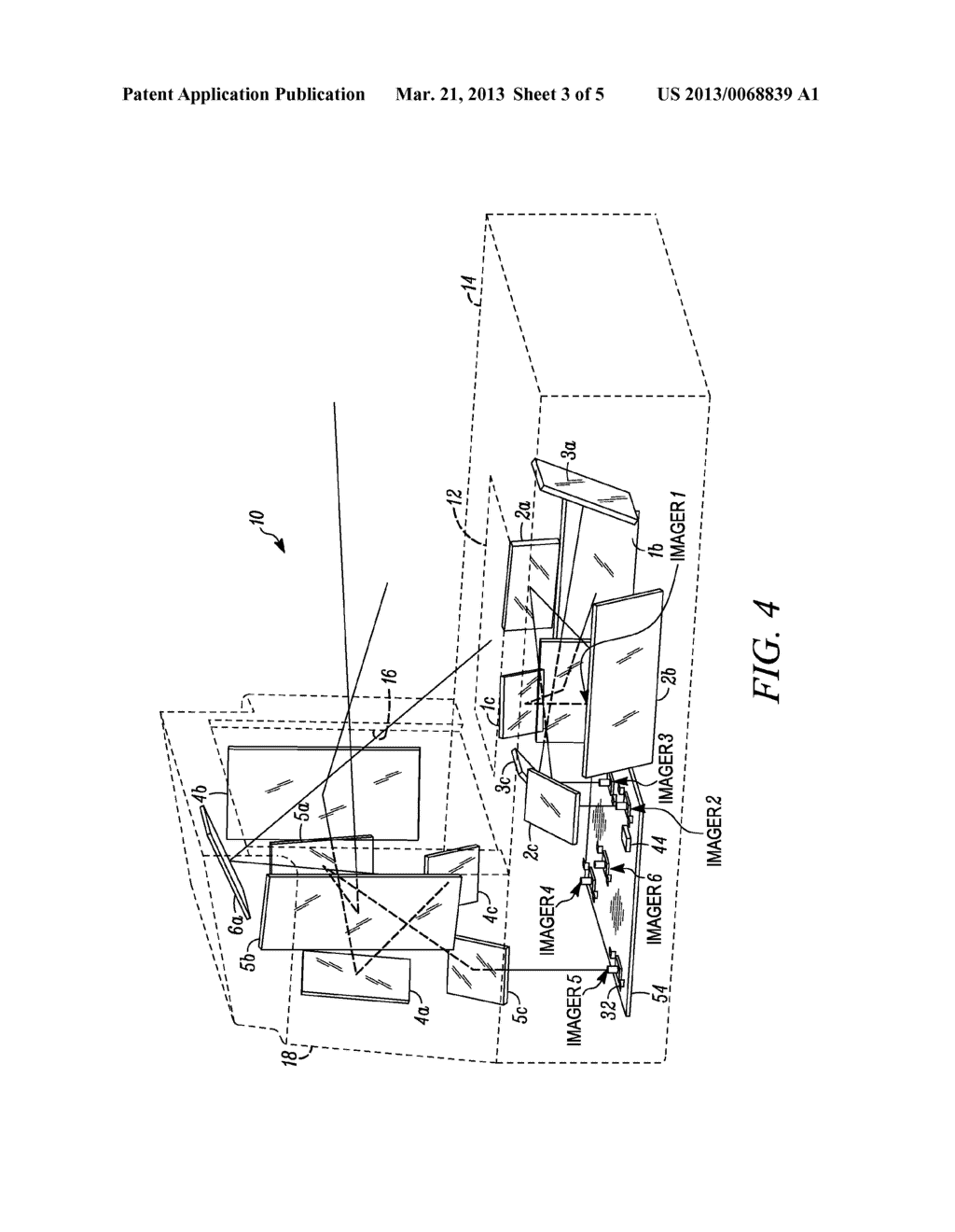 METHOD OF AND APPARATUS FOR IMAGING TARGETS BY UTILIZING MULTIPLE IMAGING     MODULES WITH ON-BOARD LOCAL MICROPROCESSORS - diagram, schematic, and image 04