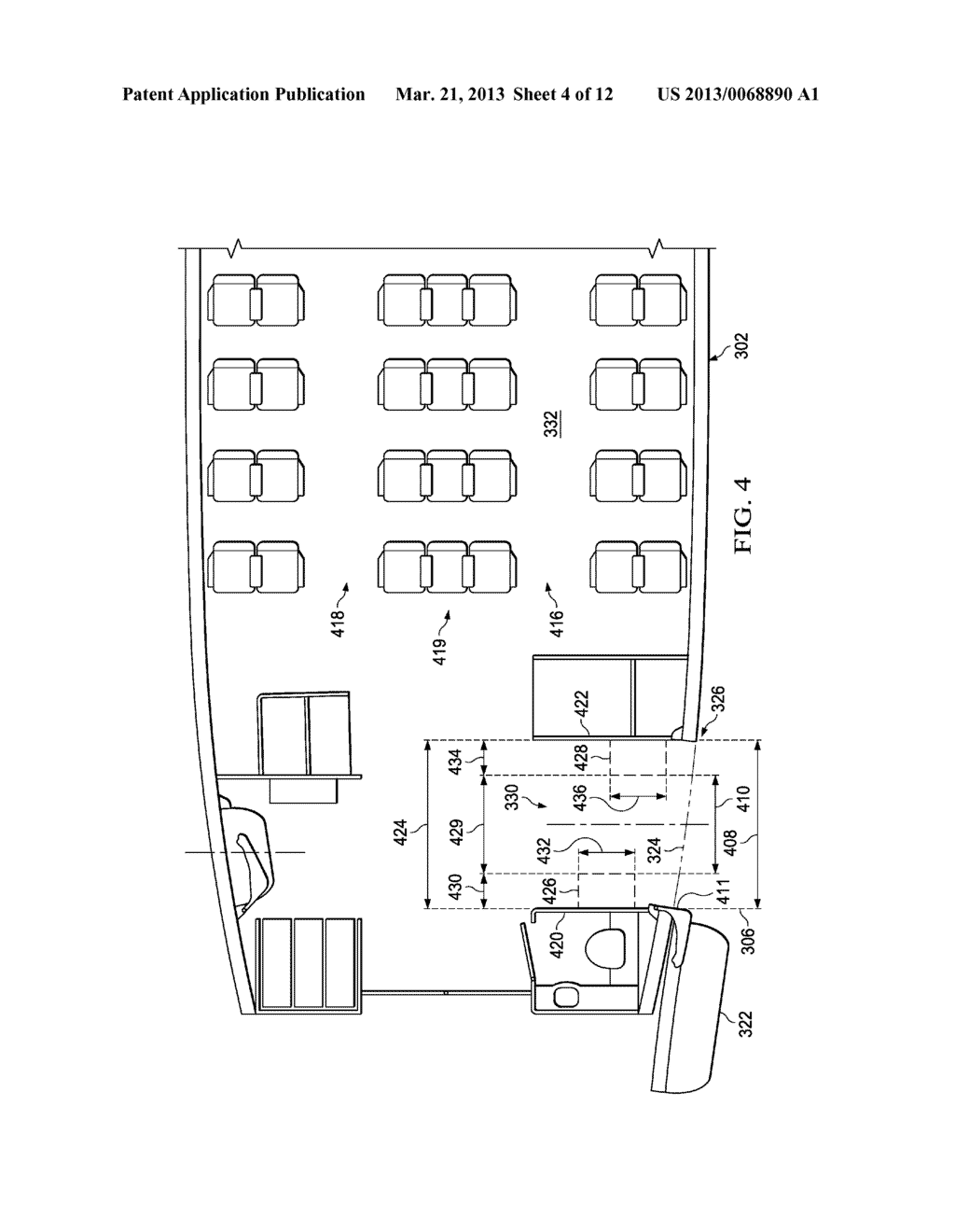 Dual Boarding System for Aircraft - diagram, schematic, and image 05