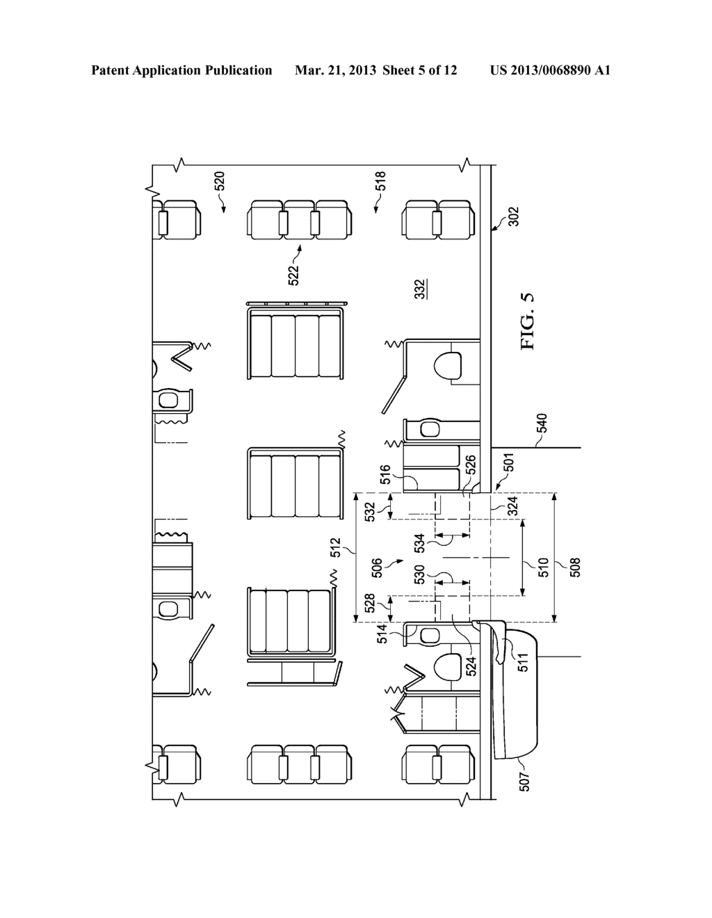 Dual Boarding System for Aircraft - diagram, schematic, and image 06