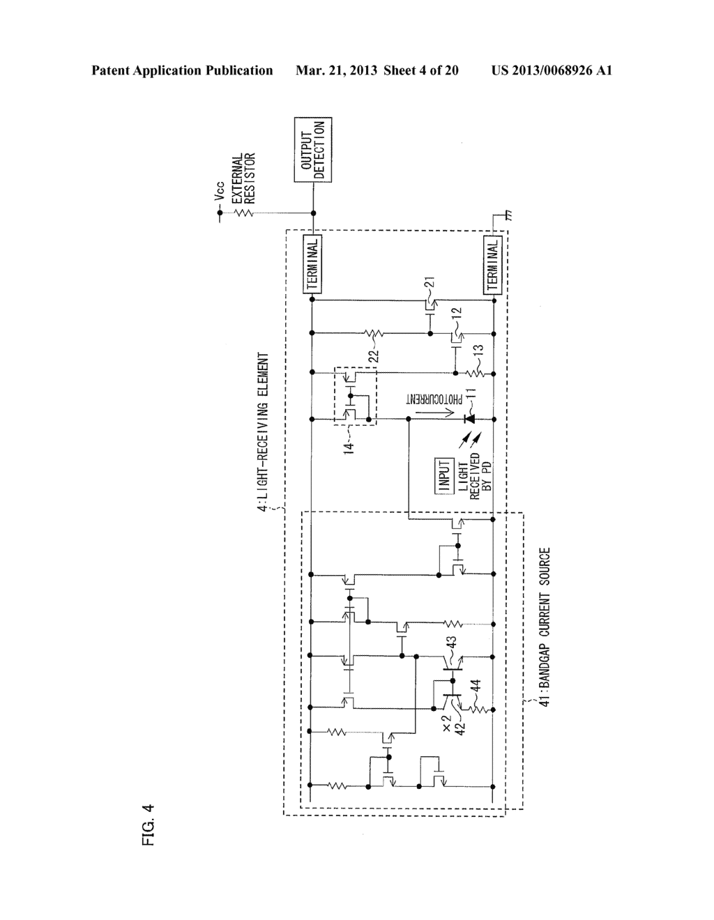 OPTICAL SENSOR AND ELECTRONICS DEVICE - diagram, schematic, and image 05