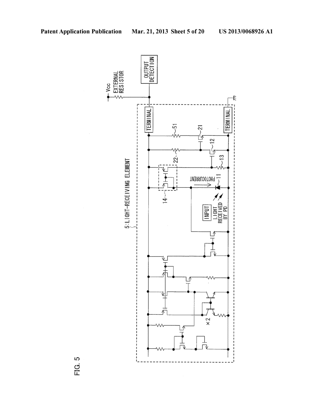 OPTICAL SENSOR AND ELECTRONICS DEVICE - diagram, schematic, and image 06