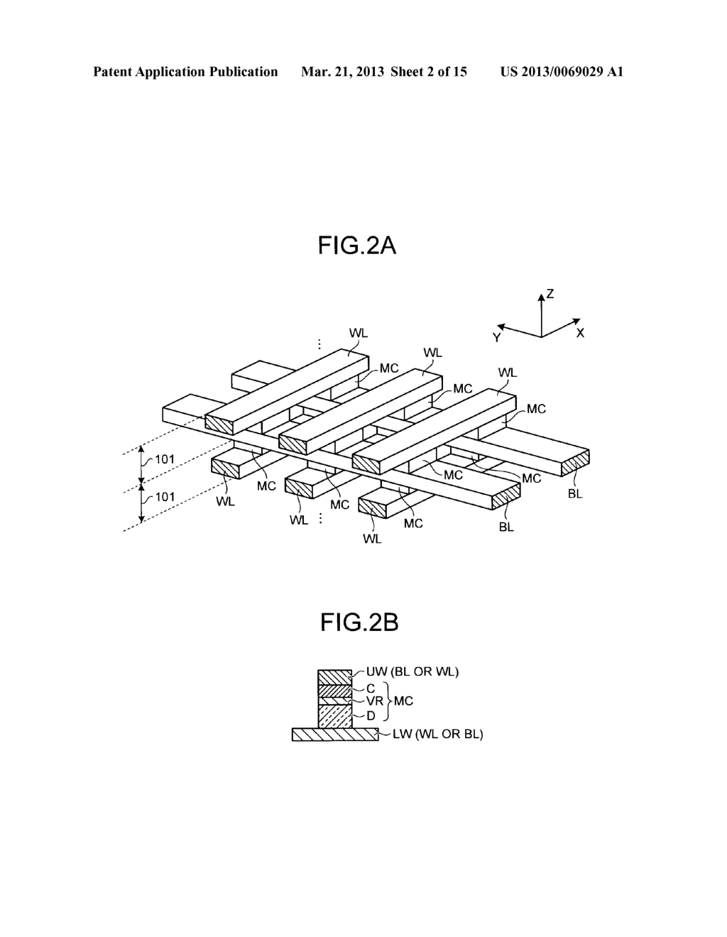 NON-VOLATILE MEMORY DEVICE AND MANUFACTURING METHOD OF THE SAME - diagram, schematic, and image 03