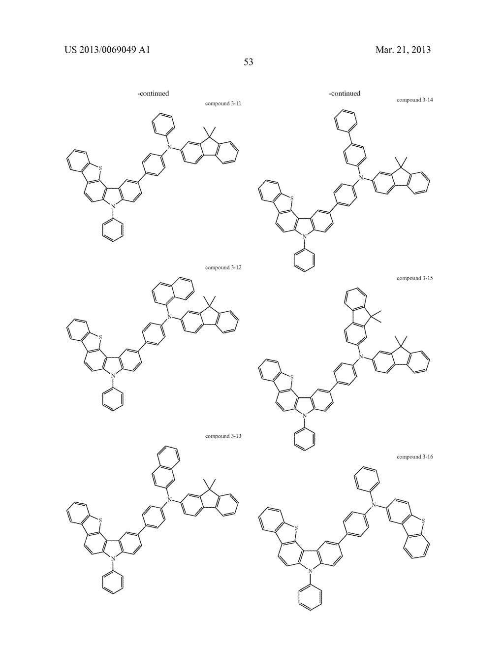 COMPOUND COMPRISING A FIVE-MEMBERED HETERO RING, AN ORGANIC ELECTRICAL     ELEMENT USING THE SAME AND A TERMINAL THEREOF - diagram, schematic, and image 60